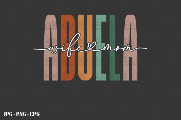 Baby Reveal Wife Mom Abuela New Grandma: A Design for Celebration