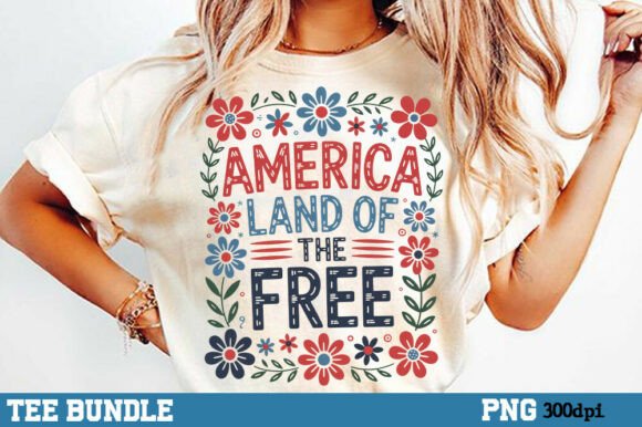 Boho Floral America Land of the Free Png: A Designer's Guide