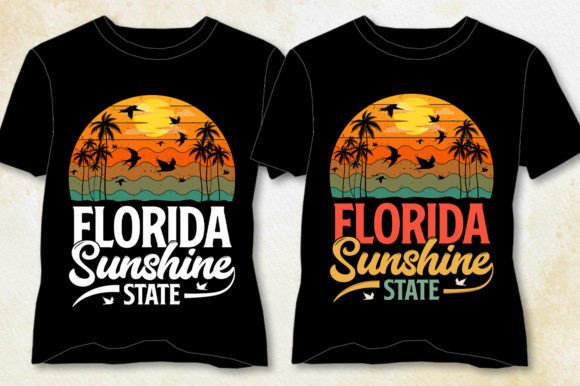 Florida Sunshine State T-Shirt Design: Capture the Vibe