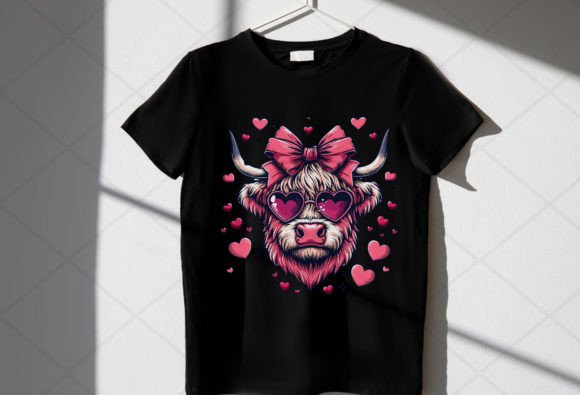 Highland Cow Print, Just a Girl Who Love: Farmhouse Charm
