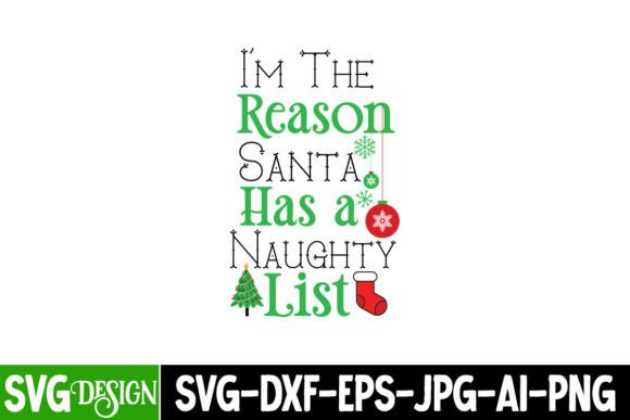 I'm the Reason Santa Has a Naughty List: A Christmas Font with Attitude